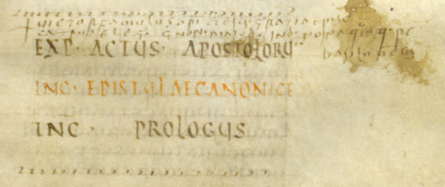 Codex Fuldensis ( 1 ) Folio 871